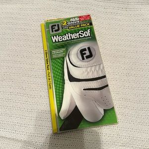 1 FootJoy WeatherSof Men’s Golf Glove